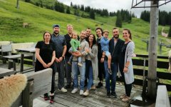 Team der Berghütte Grasgehren