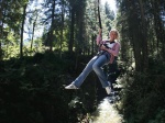 Flying Fox über die Schlucht