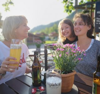 Wirtshaus und Biergarten Grüner Hut in Hinterstein