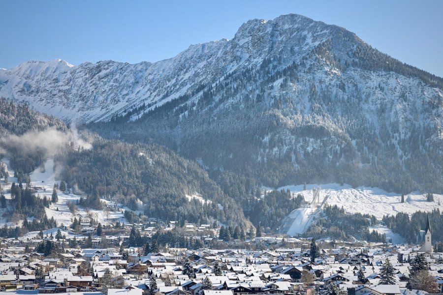 Winter in Oberstdorf Winter in Oberstdorf