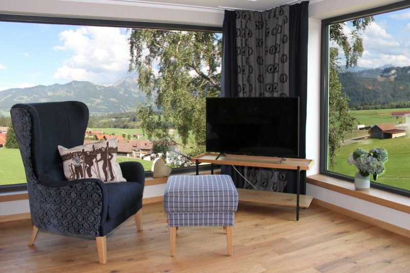 Bergzauber Bolsterlang Chalet Alpencharme 9875 Fenstersessel www