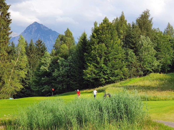 Golfen im Sommer