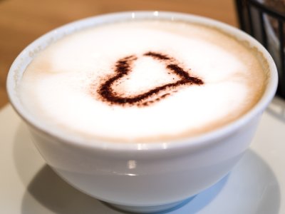 Cappuccino im Berwanger Hof