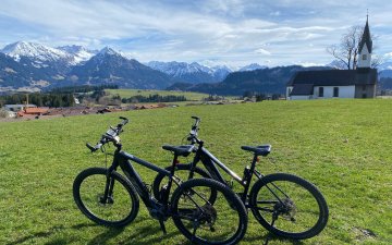 Radtour im Oberallgäu