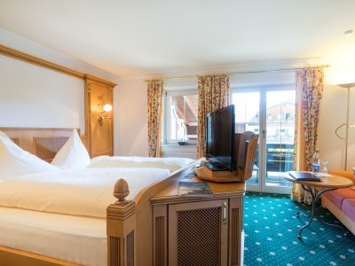 Doppelzimmer Burgschrofen im Heuwirt des Berwanger Hof - 4 Sterne Hotel im Allgäu