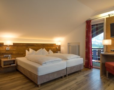 Doppelzimmer Trettach im Landhaus des Berwanger Hof - 4 Sterne Hotel im Allgäu