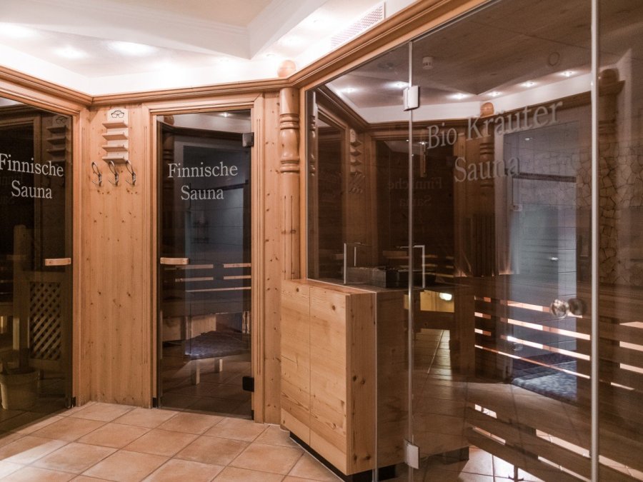 Sauna im 4 Sterne Wellnesshotel im Allgäu