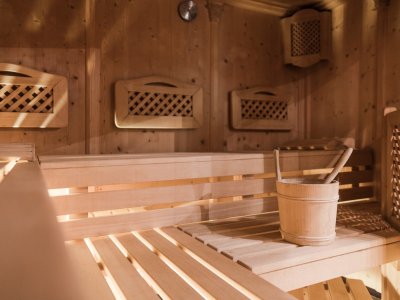 Sauna im 4 Sterne Wellnesshotel im Allgäu