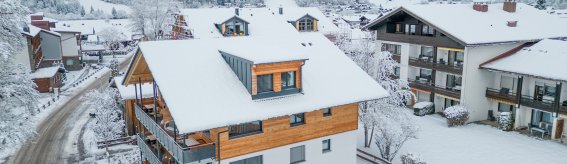 Dorf Suites im Winter