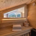 Entspannung pur in der hauseigenen Sauna