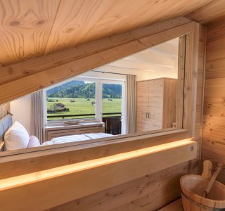 Entspannung pur in der hauseigenen Sauna