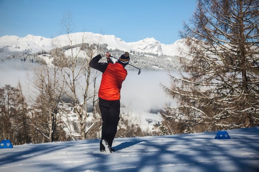 Megeve Winter Golf 1