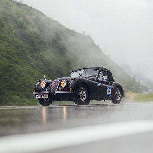 Oldtimer bei der Arlberg Classic Car Rally