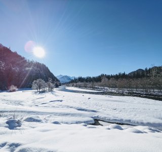 Winterspaziergang um den Auwaldsee