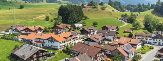 Aus der Luft - Richtung Rubihorn