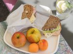 Lunchpaket für die Wanderung