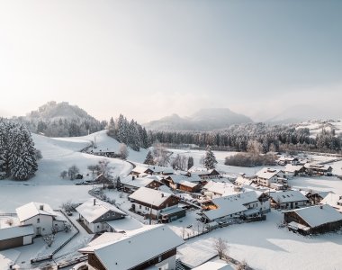 Schneezauber über Fischen-Au