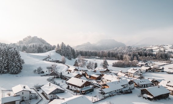 Schneezauber über Fischen-Au
