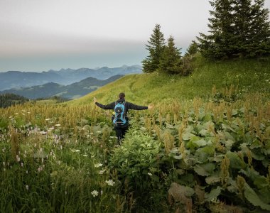 Wandern durch eindrucksvolle Landschaften