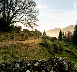 Wanderung durch die mystische Berglandschaft