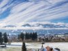Herrliche Panoramaaussicht im Winter