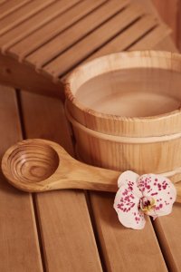 Entspannung in der Sauna