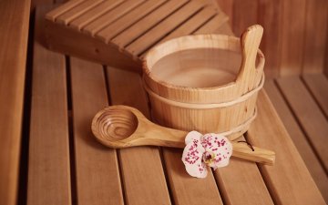 Entspannung in der Sauna
