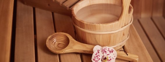 Entspannung in der Sauna