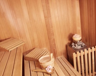 Wohlige Wärme in der Sauna