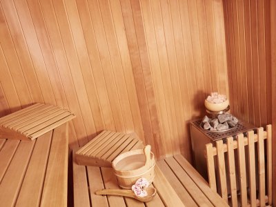 Wohlige Wärme in der Sauna