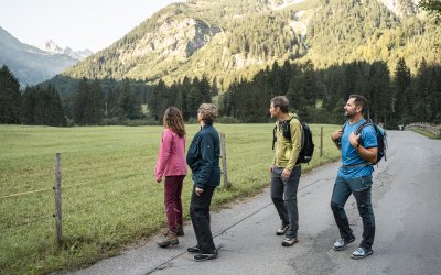 Wanderurlaub in den Allgäuer Bergen in der Birgsau