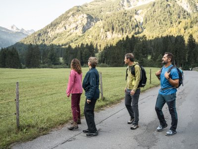 Wanderurlaub in den Allgäuer Bergen in der Birgsau
