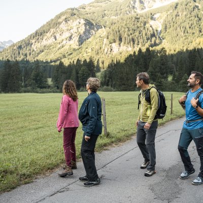 Wanderurlaub in den Allgäuer Bergen in der Birgsau