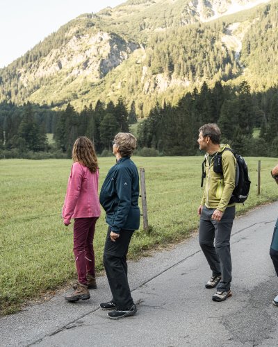 Wanderurlaub in den Allgäuer Bergen in der Birgsau