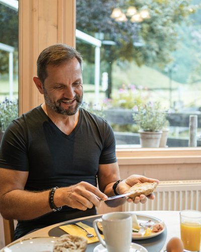 Bei unserem Frühstücksbuffet bleiben keine Wünsche offen.