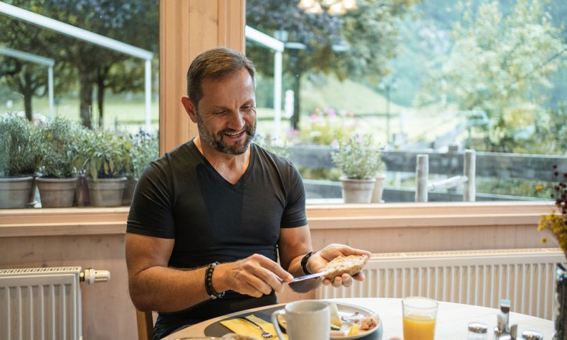 Beim Frühstücksbuffet im Allgäu Hotel mit Pool, bleiben keine Wünsche offen. So gelingt der perfekte Start in den Tag.