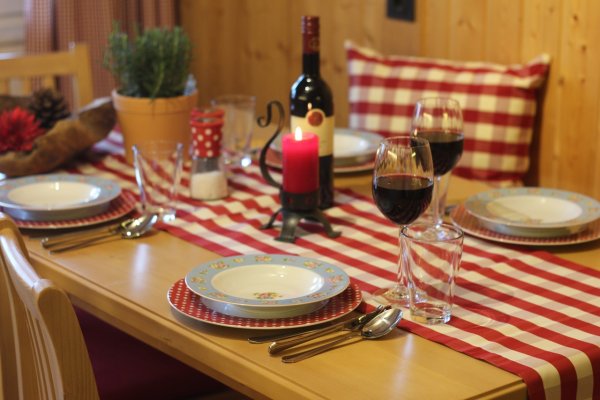 gedeckter Tisch