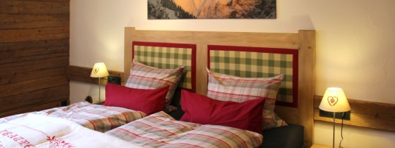 gemütliches Bett