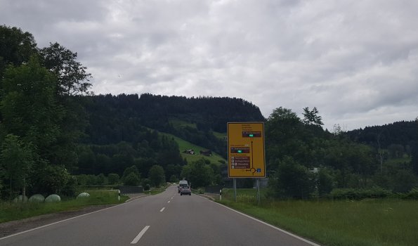 Parkleitsystem Sommer grün grün