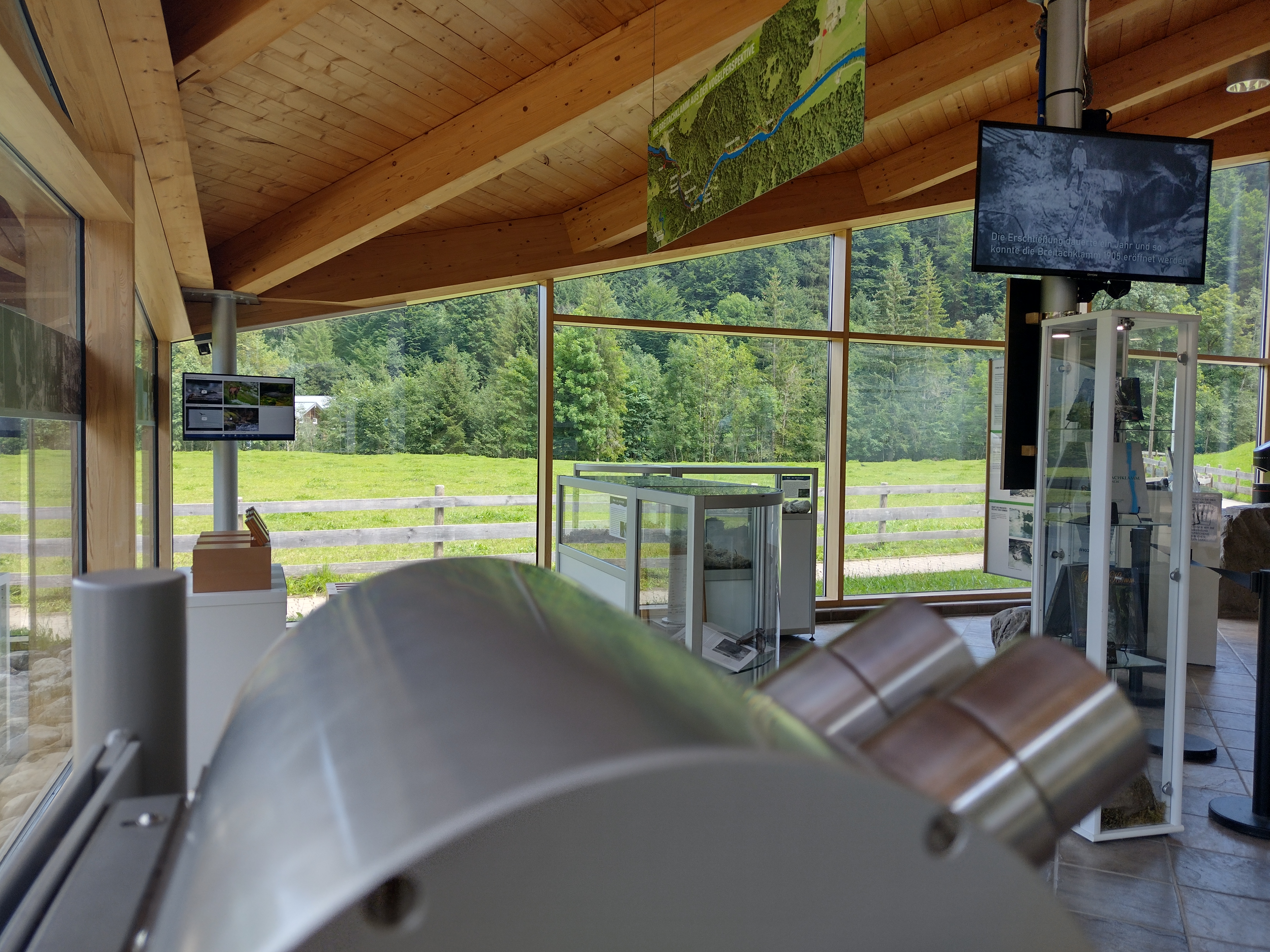 Infostation Tiefenbach 820m