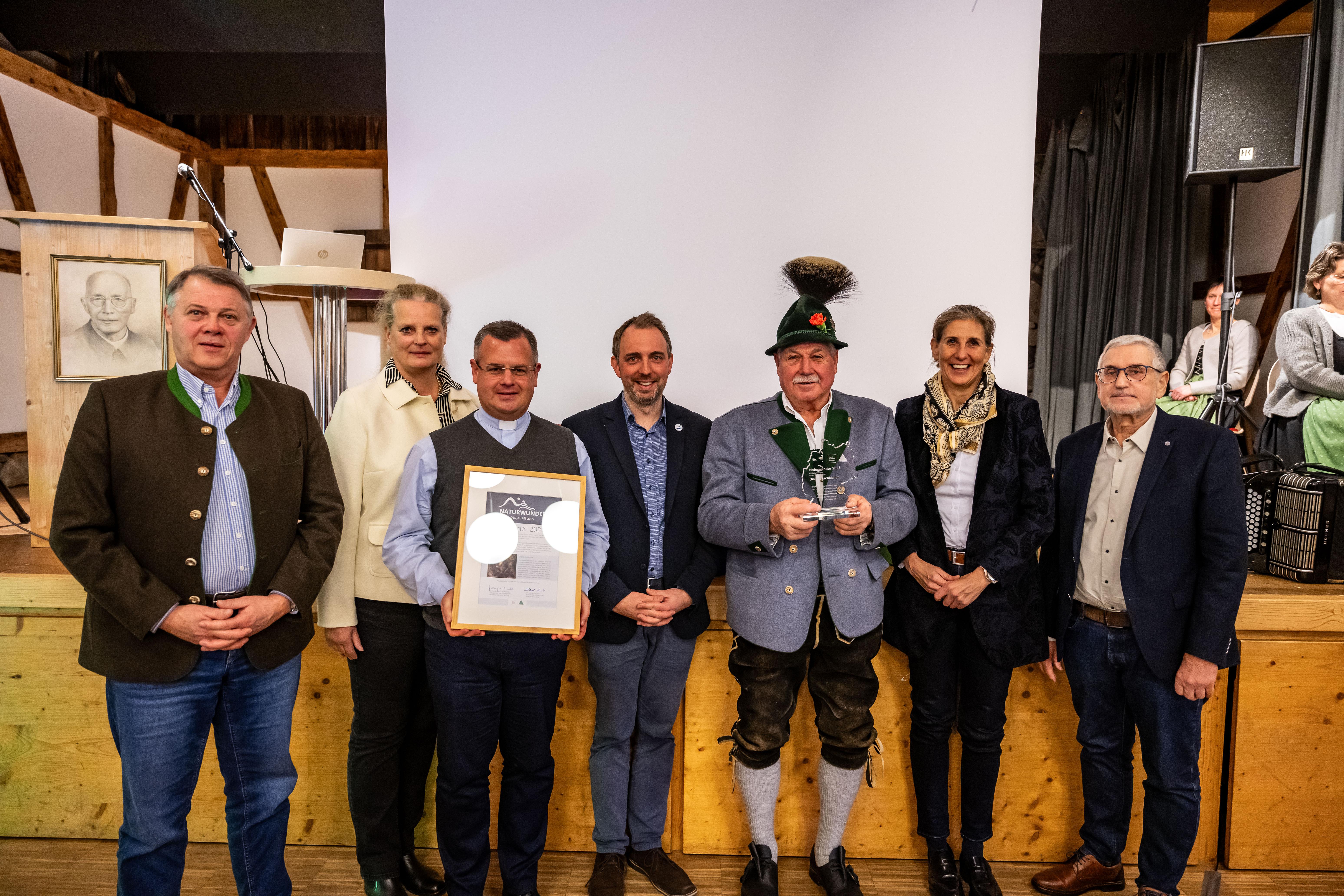 Übergabe Naturwunderwahl