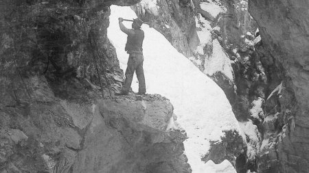 Die Erschließung der Klamm war schwierig und langwierig.