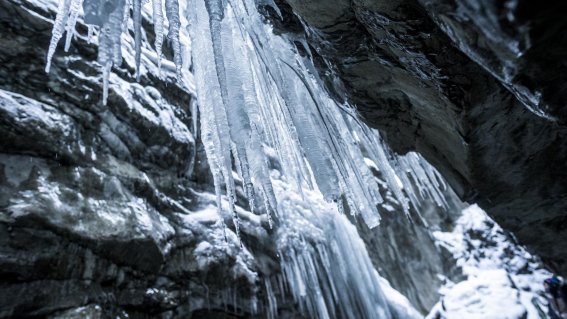 Breitachklamm Eiszapfen
