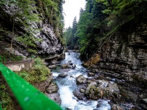 Unteres Ende der Breitachklamm