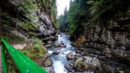 Unteres Ende der Breitachklamm