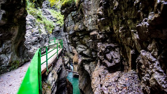 Weg durch die Breitachklamm