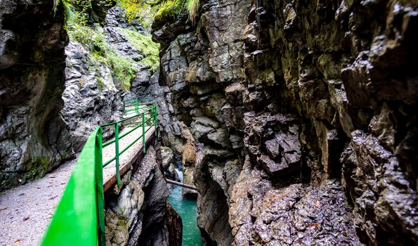 Weg durch die Breitachklamm