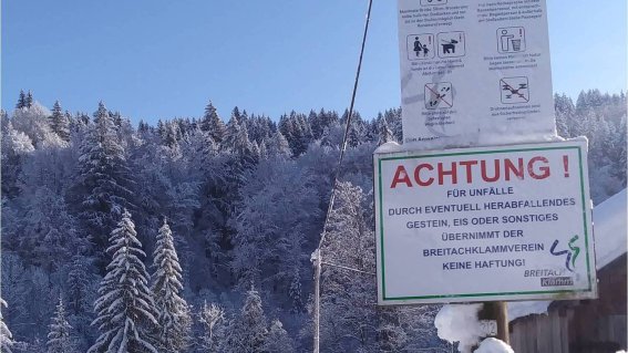 Sicherheitshinweise im Winter