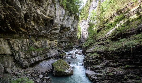 Wandern in der Breitachklamm