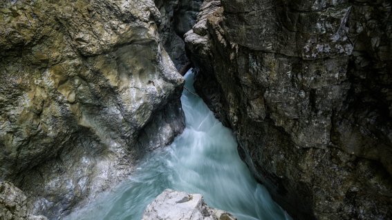 Breitachklamm Wasser